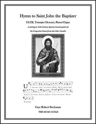 Hymn to Saint John the Baptizer Instrumental Parts choral sheet music cover Thumbnail
